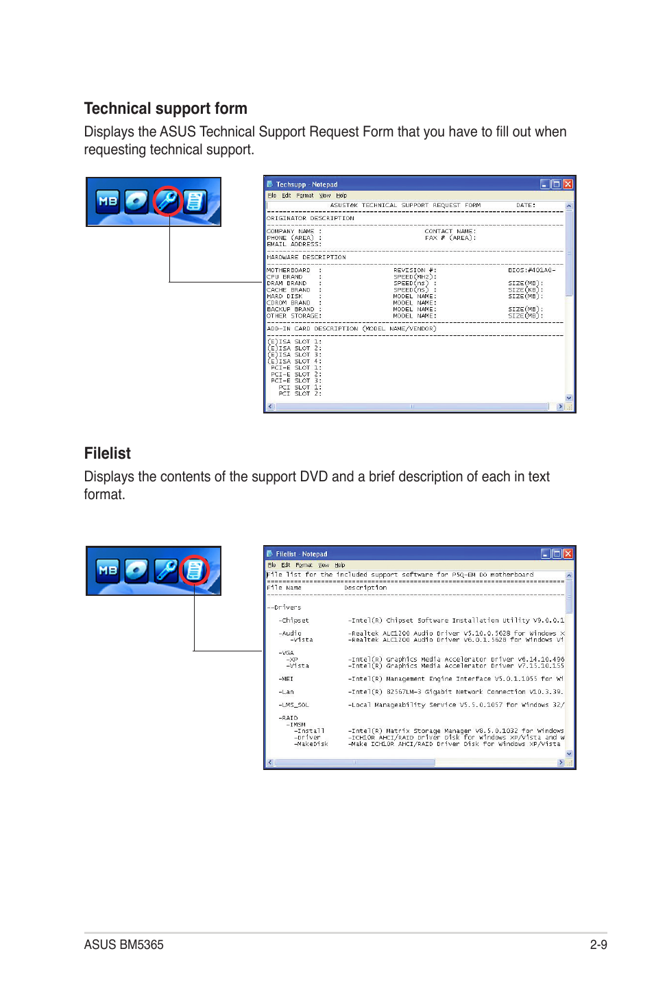 Asus BM5365 User Manual | Page 21 / 28