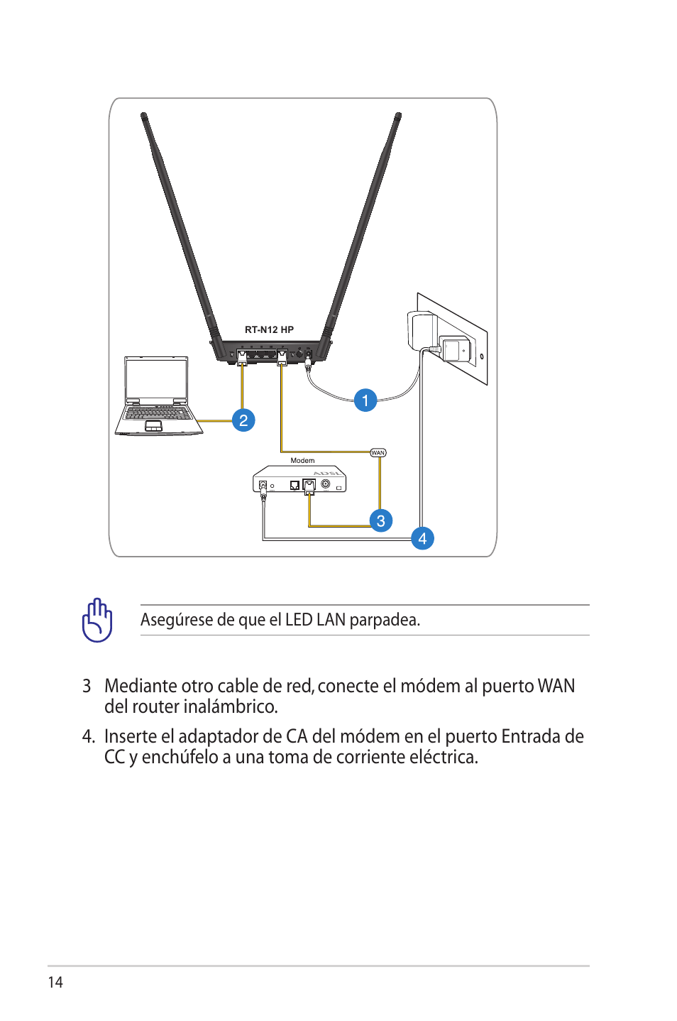 Asus RT-N12 (VER.D1) User Manual | Page 14 / 68