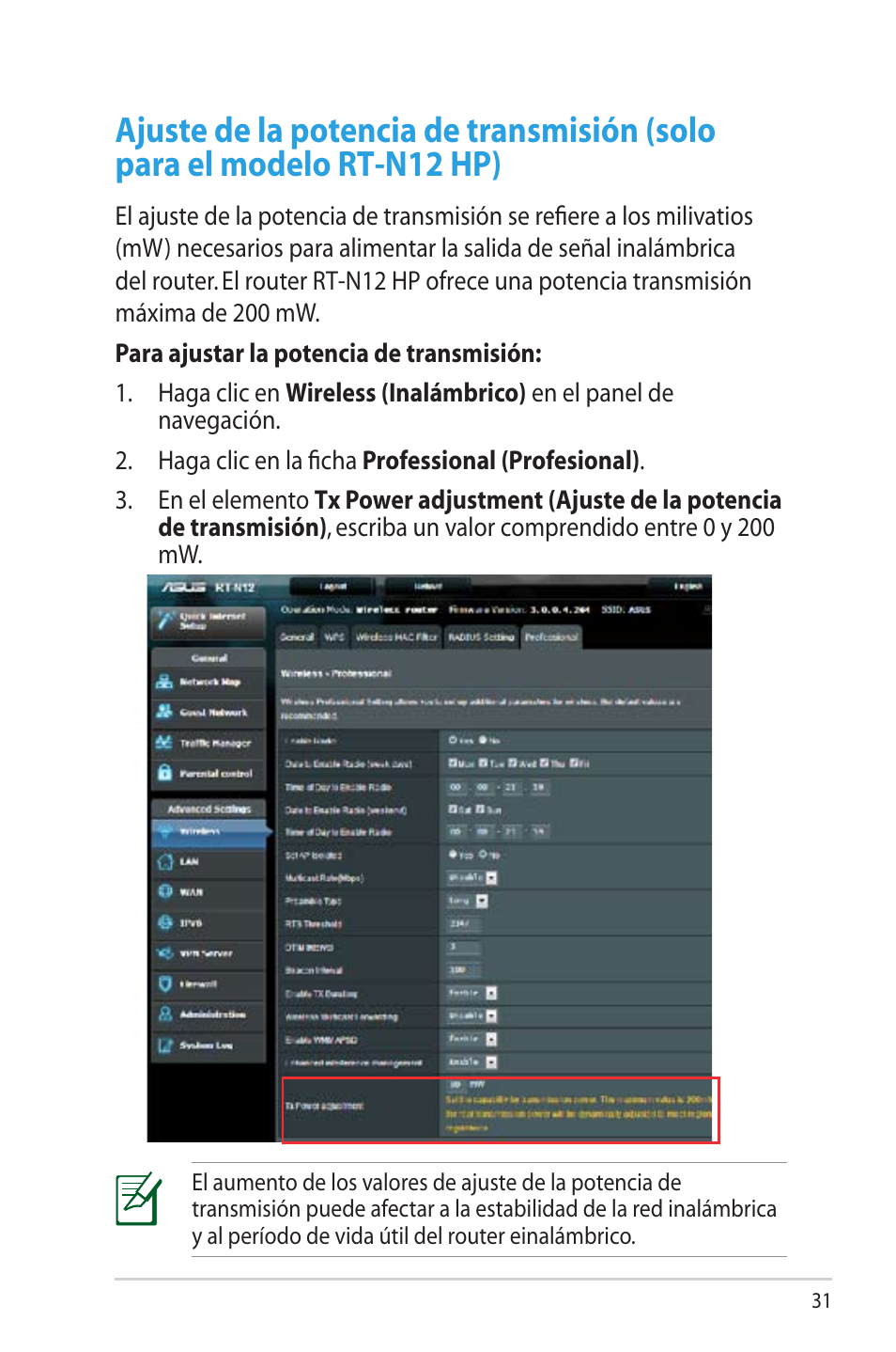 Asus RT-N12 (VER.D1) User Manual | Page 31 / 68