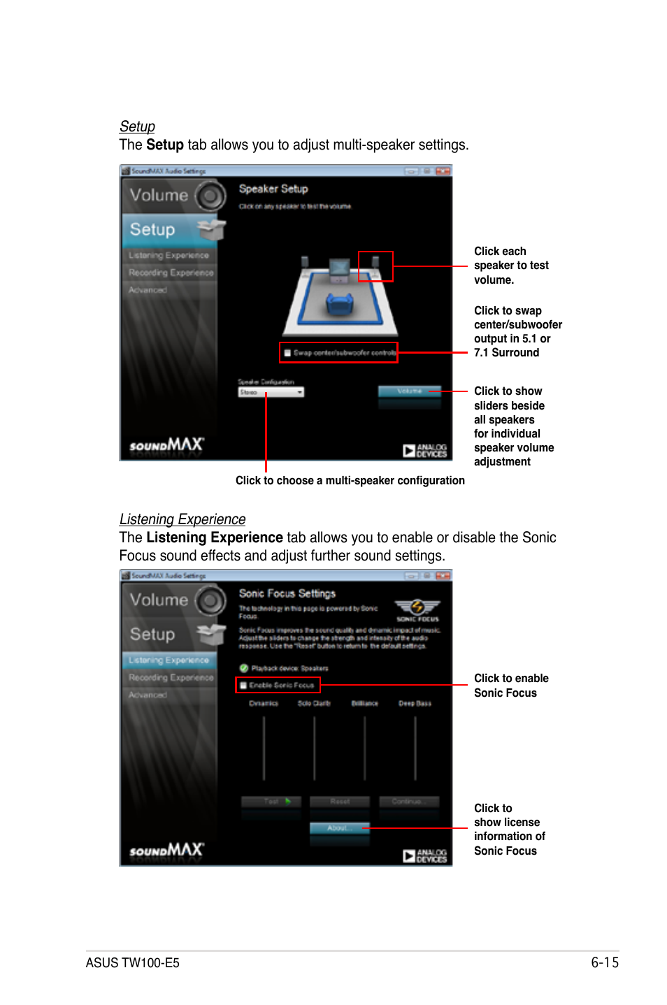 Asus TW100-E5 iQuadro User Manual | Page 113 / 136
