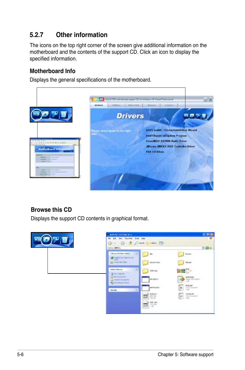 7 other information | Asus P5B User Manual | Page 106 / 140