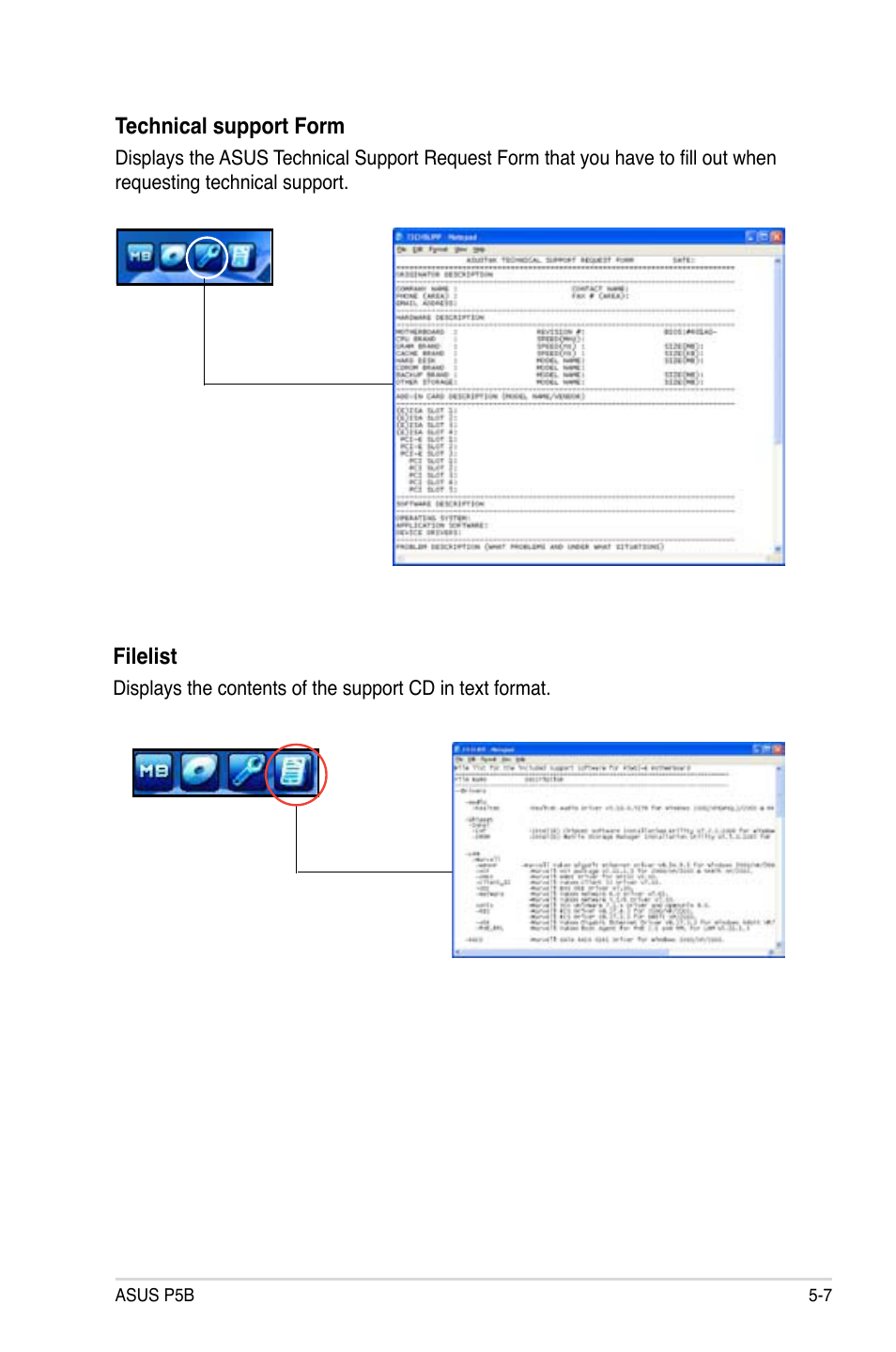 Asus P5B User Manual | Page 107 / 140