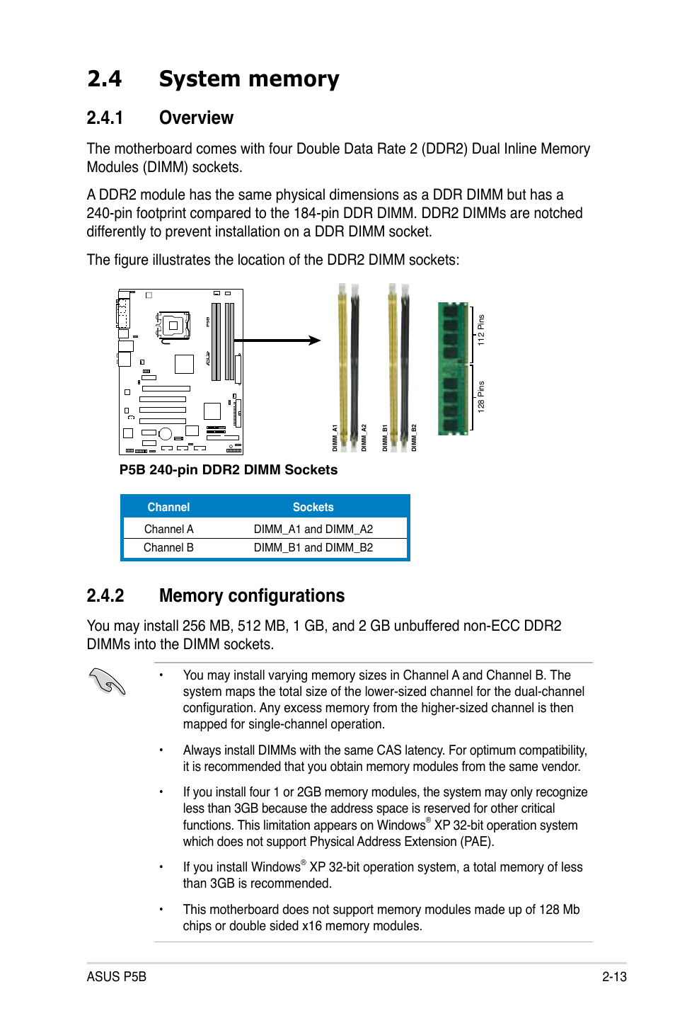 1 overview | Asus P5B User Manual | Page 37 / 140