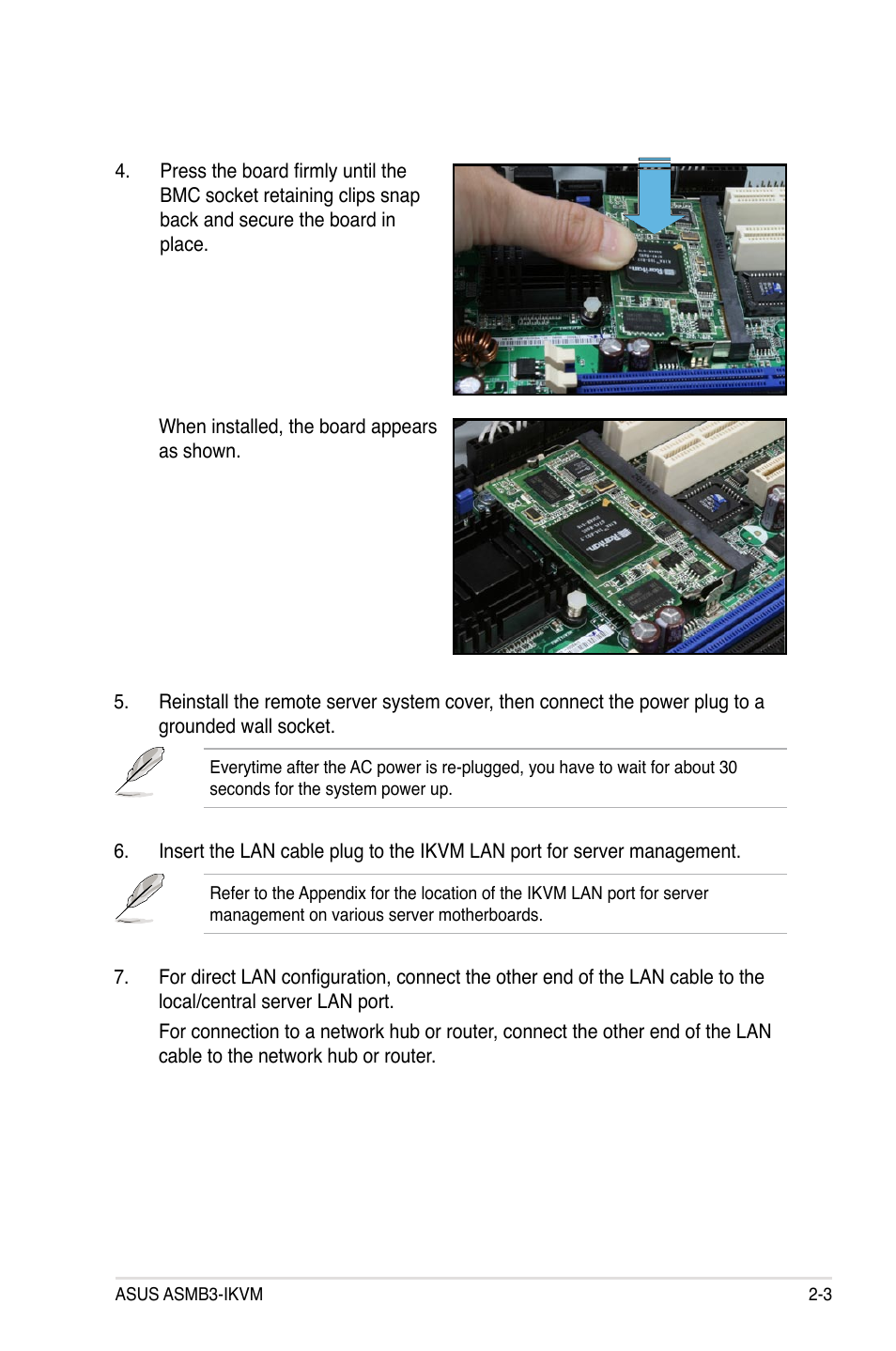 Asus ASMB3-iKVM User Manual | Page 19 / 62