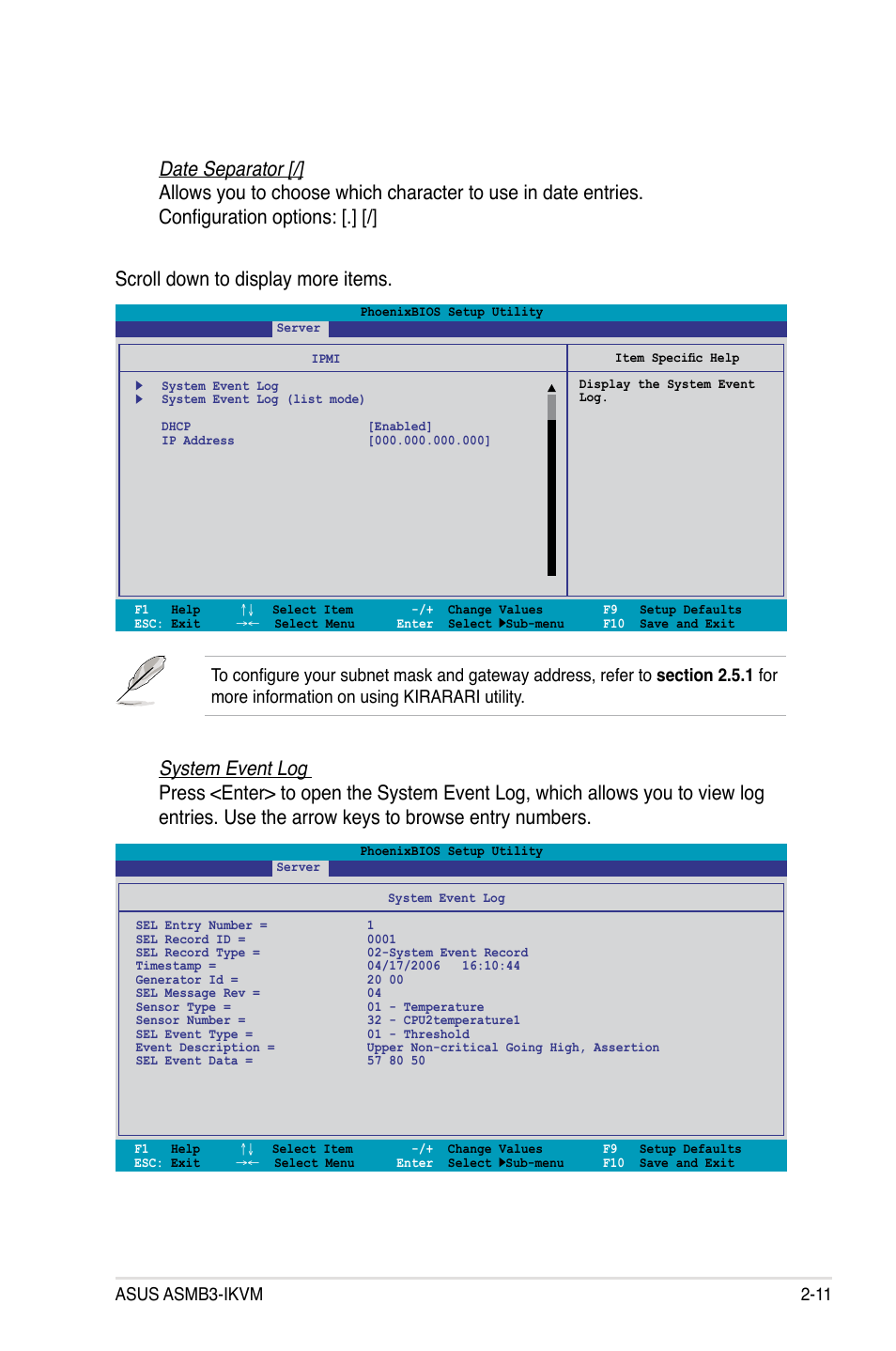 Asus asmb3-ikvm 2-11 | Asus ASMB3-iKVM User Manual | Page 27 / 62