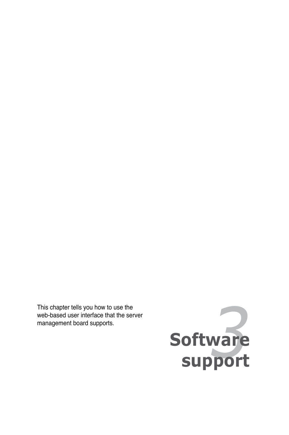 Chapter 3: software support, Chapter 3, Software support | Asus ASMB3-iKVM User Manual | Page 33 / 62