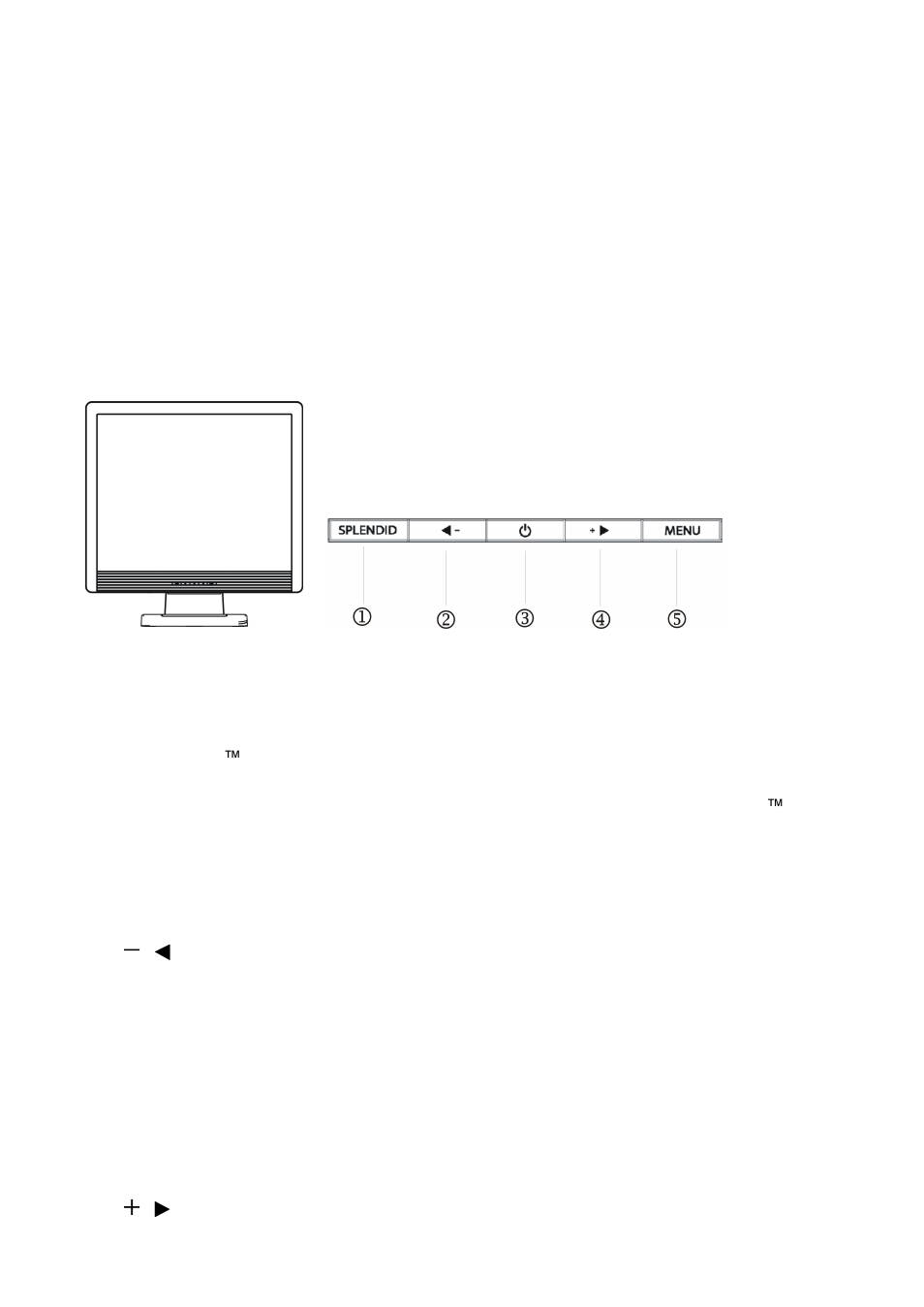 Operating instructions, General instructions | Asus MM17T User Manual | Page 9 / 18