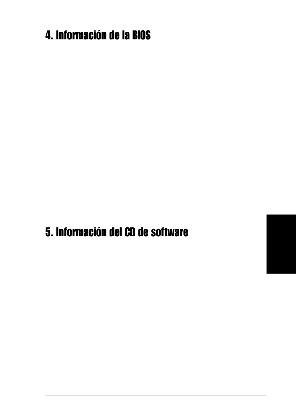 Información de la bios, Información del cd de software, Actualización de la bios | Asus A7N8X User Manual | Page 13 / 16