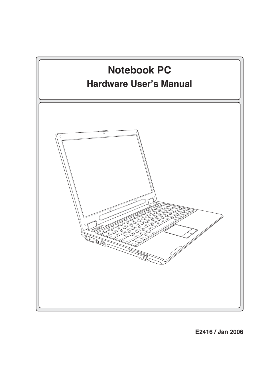 Asus W6F User Manual | 69 pages