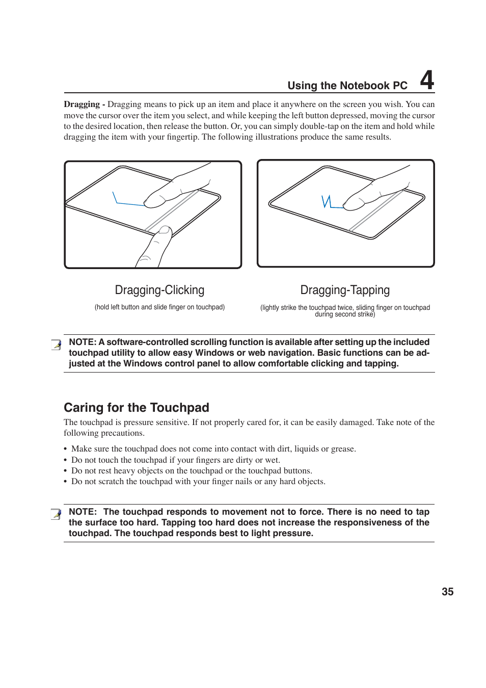 Asus W6F User Manual | Page 35 / 69