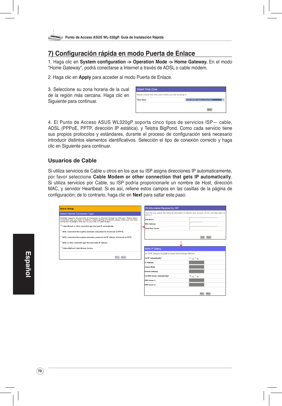 Asus WL-320gP User Manual | Page 71 / 172