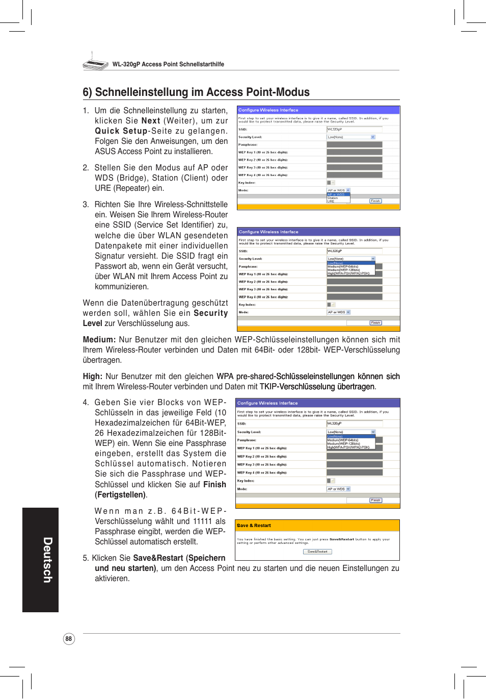 Asus WL-320gP User Manual | Page 89 / 172