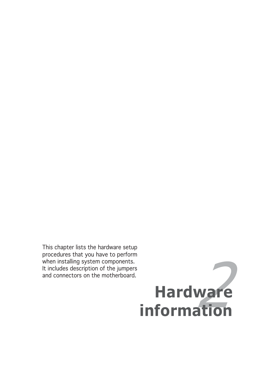 Asus P5GDC Pro User Manual | Page 19 / 130
