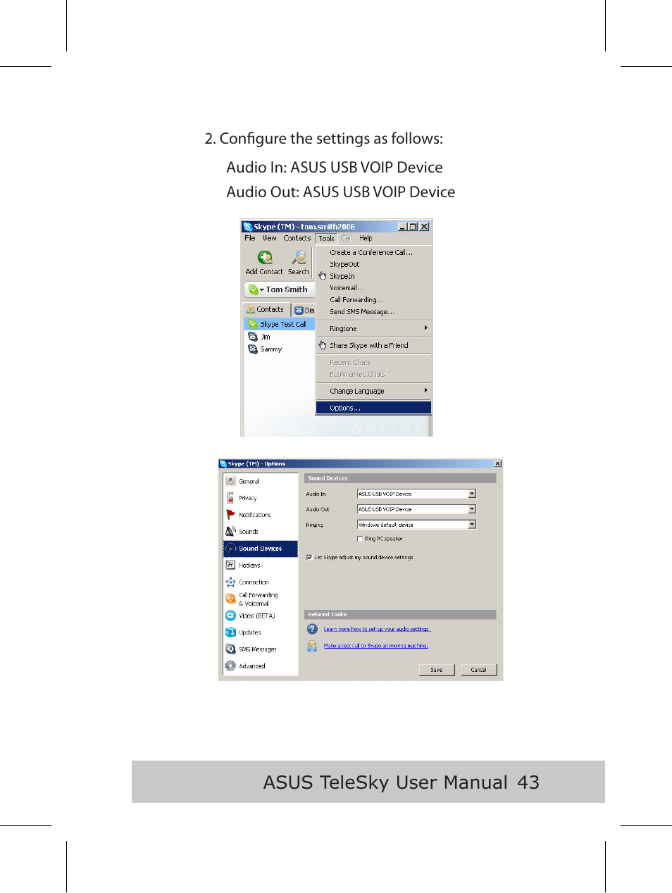 Asus P5B User Manual | Page 45 / 56