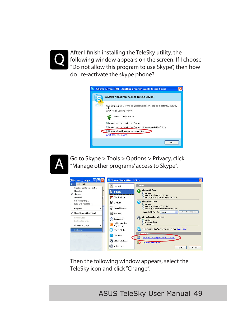 Asus P5B User Manual | Page 51 / 56