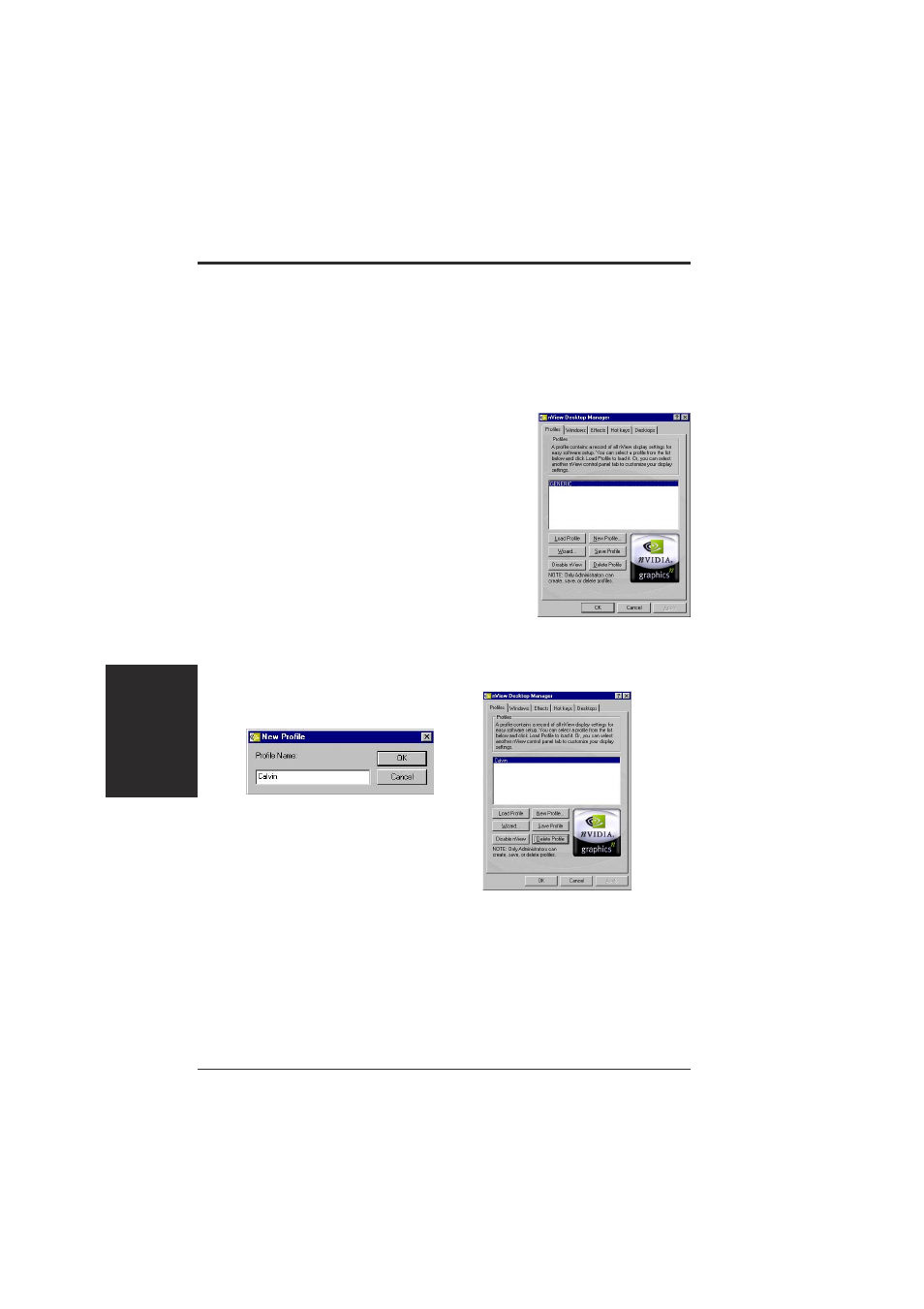 Software reference, Desktop display manager | Asus V9280 Series User Manual | Page 52 / 68