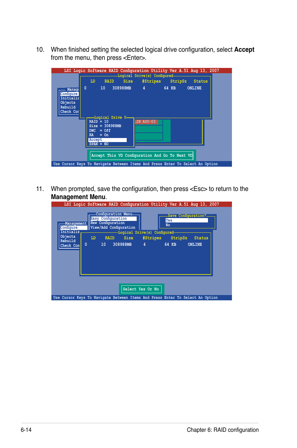 14 chapter 6: raid configuration | Asus RS120-E5/S User Manual | Page 114 / 164