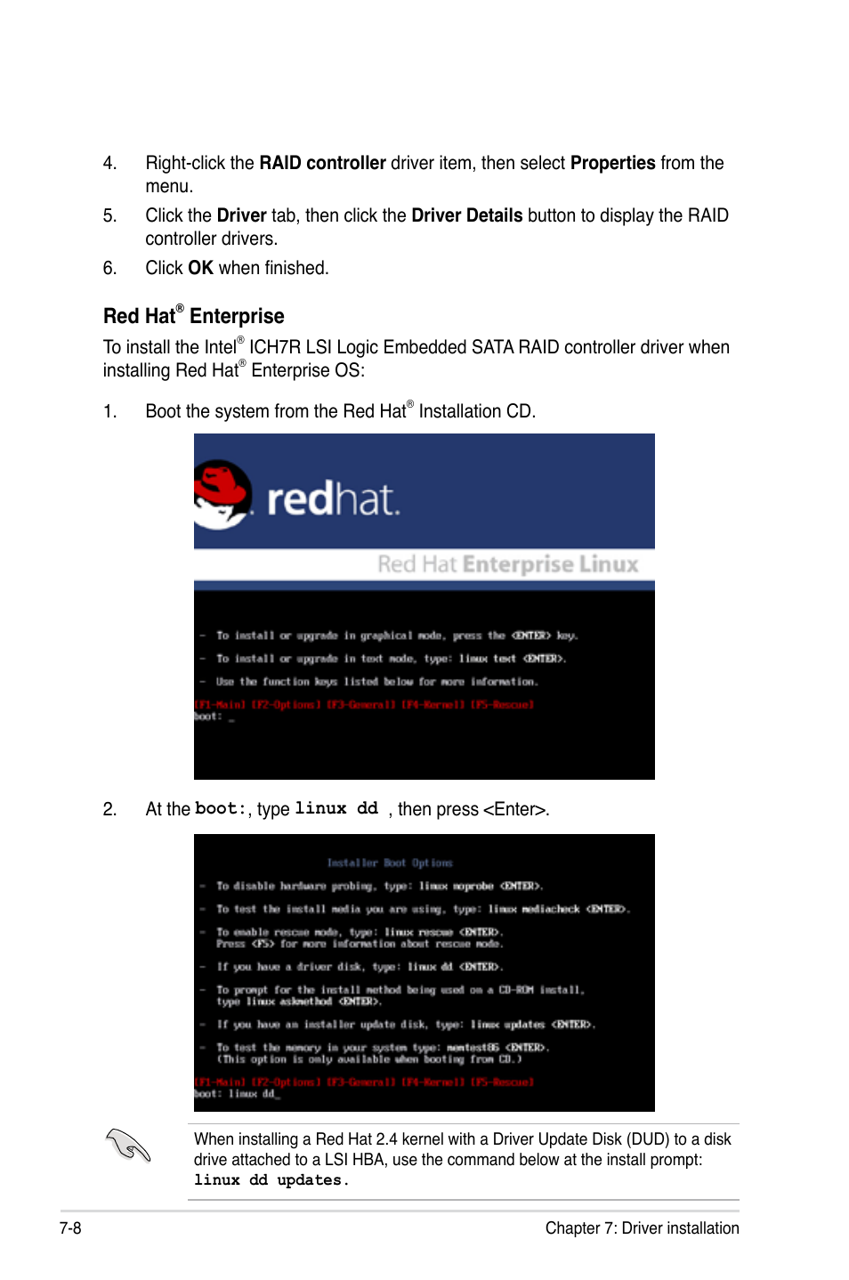 Red hat, Enterprise | Asus RS120-E5/S User Manual | Page 150 / 164