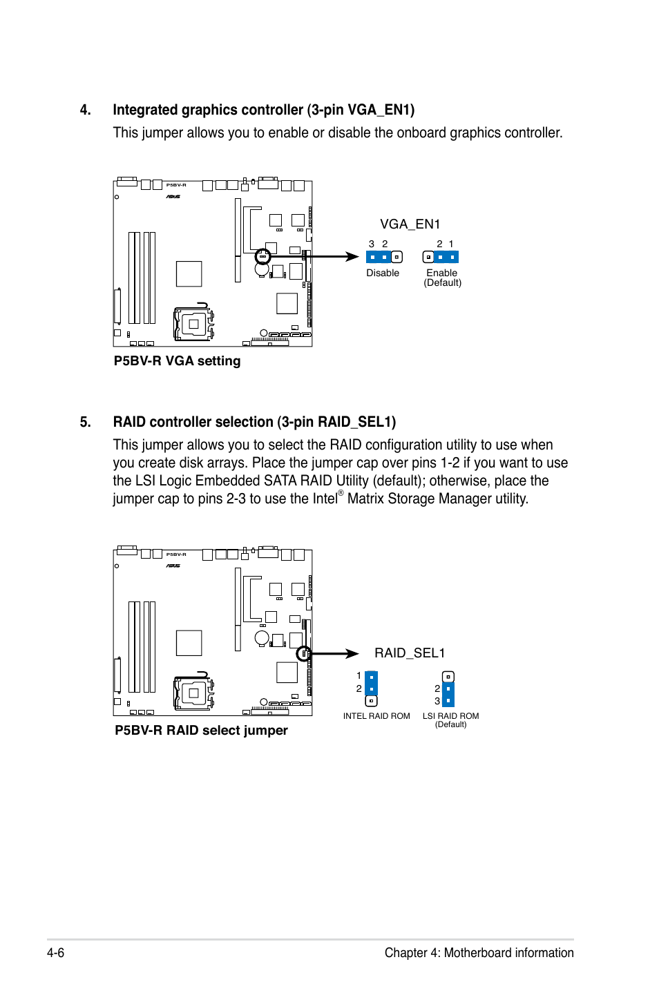 Matrix storage manager utility | Asus RS120-E5/S User Manual | Page 56 / 164