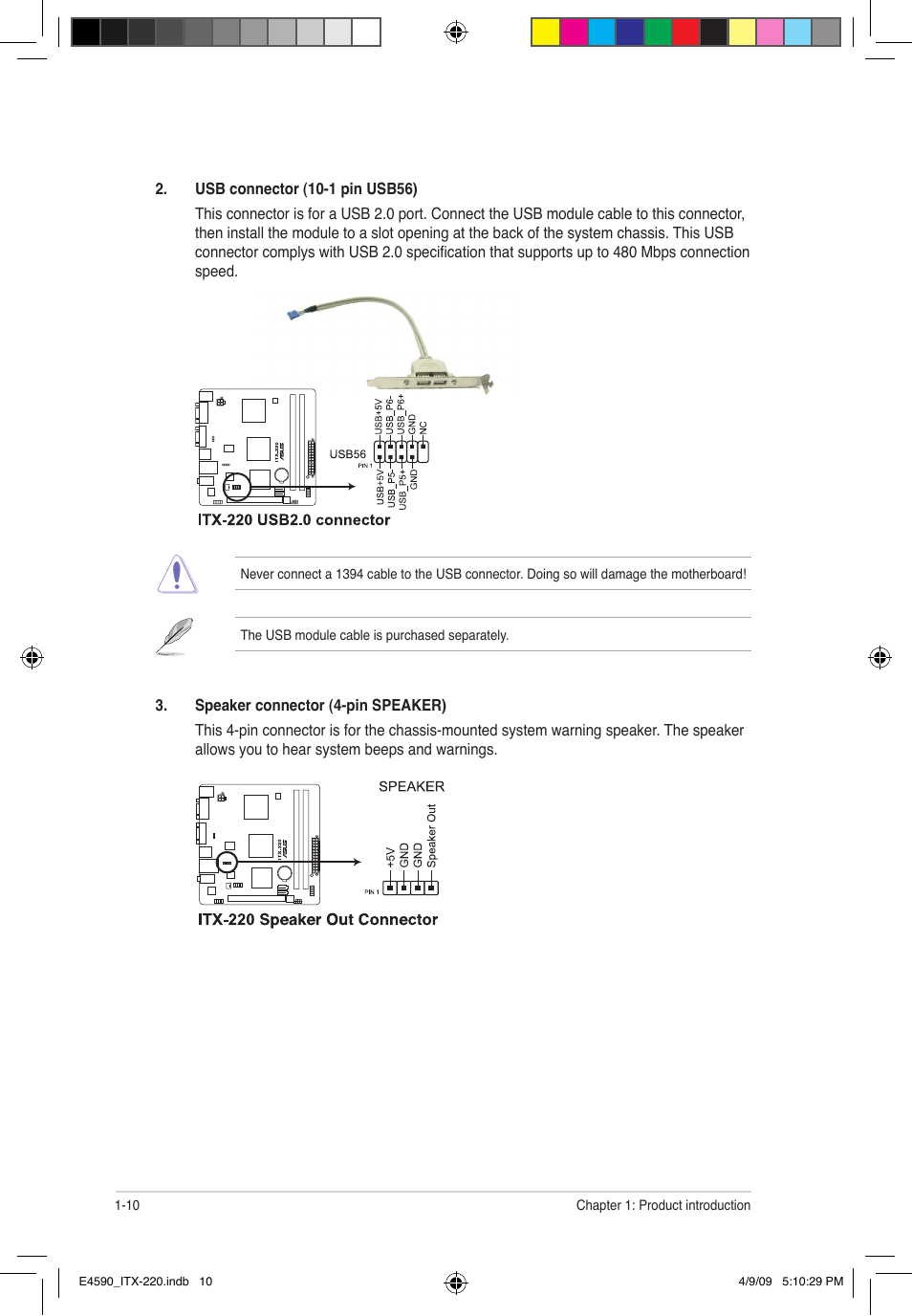 Asus ITX-220 User Manual | Page 19 / 39