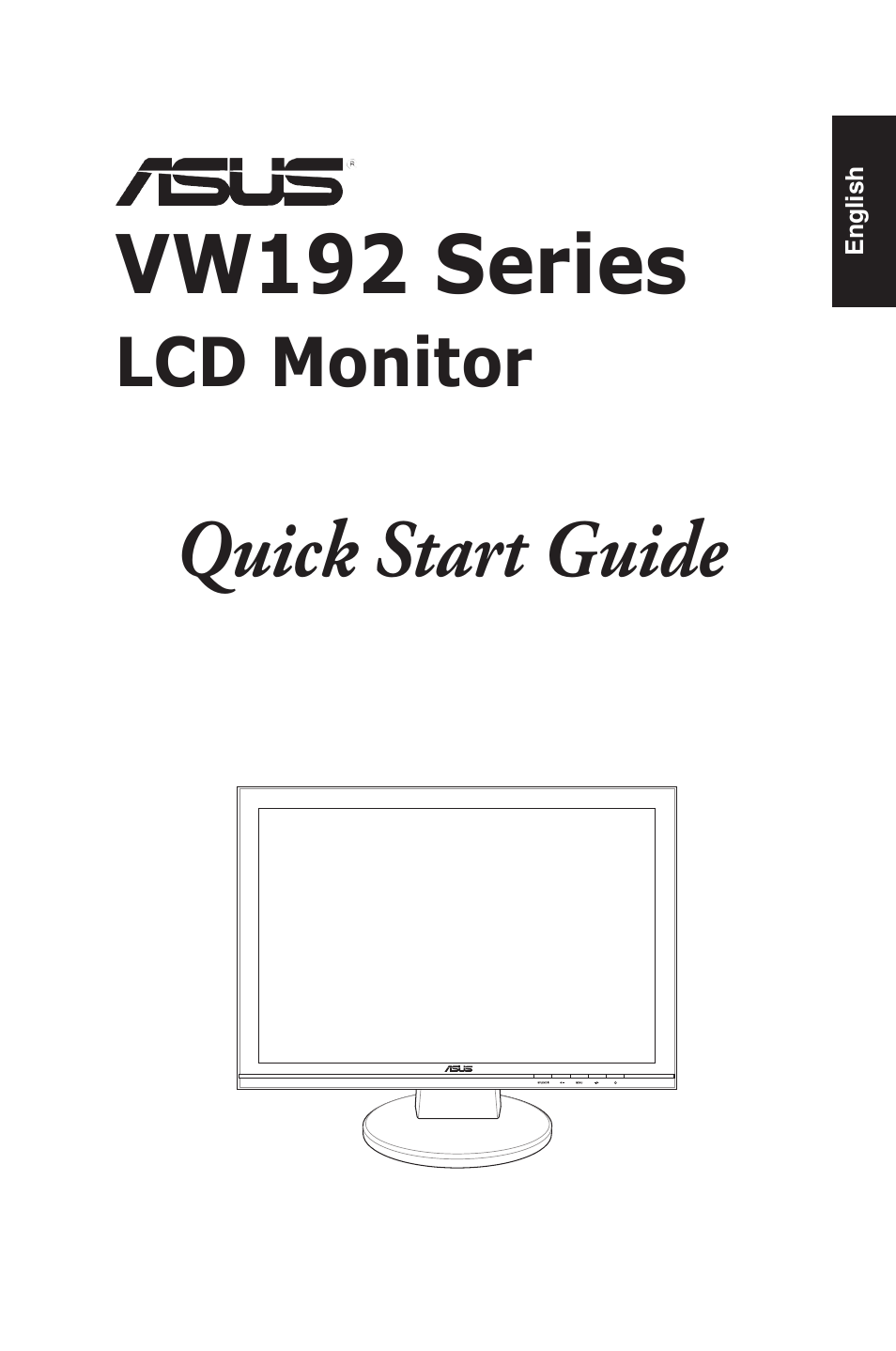 Asus VW192DR User Manual | 4 pages