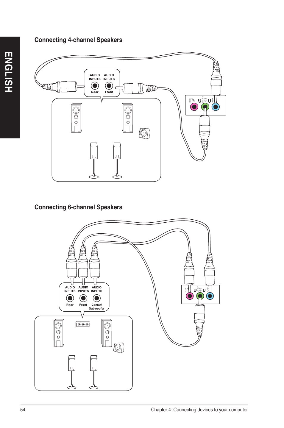 En gl is h en gl is h en gl is h en gl is h | Asus BP1AE User Manual | Page 54 / 109