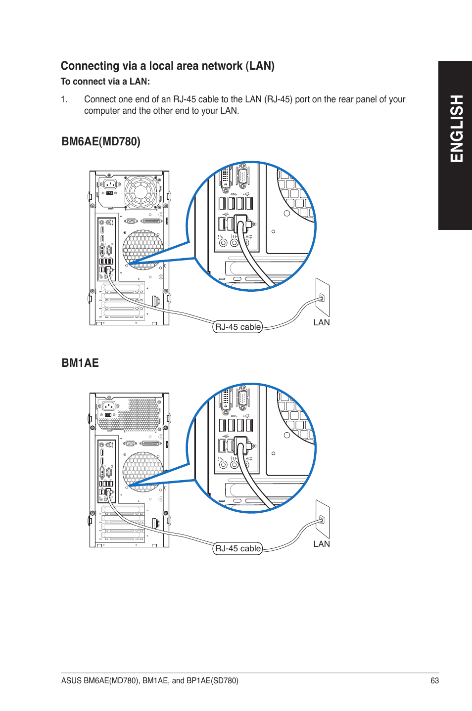 En gl is h en gl is h | Asus BP1AE User Manual | Page 63 / 109