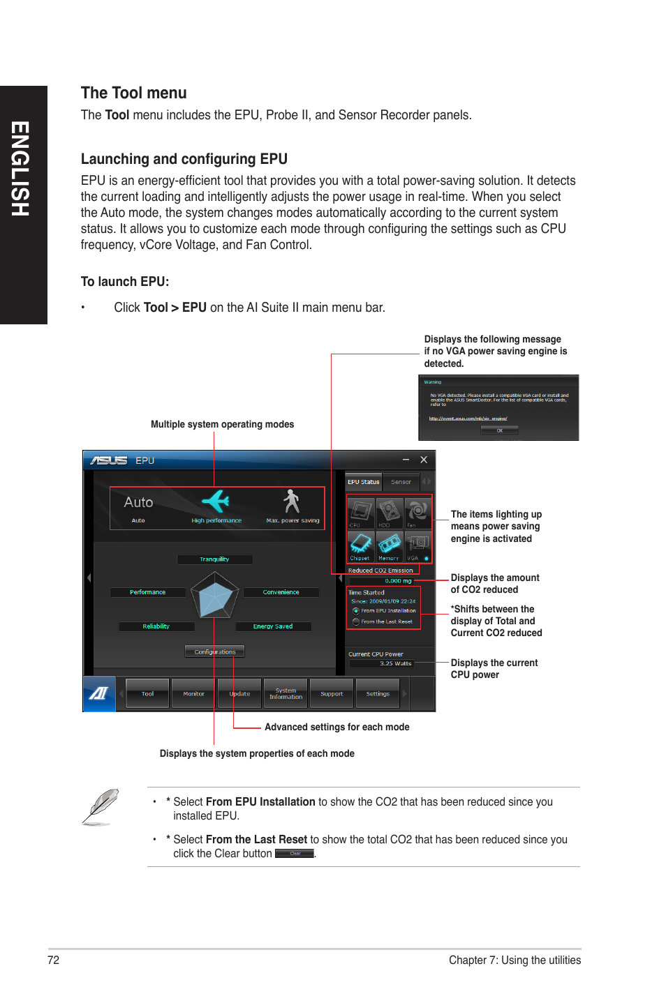 En gl is h en gl is h en gl is h en gl is h | Asus BP1AE User Manual | Page 72 / 109