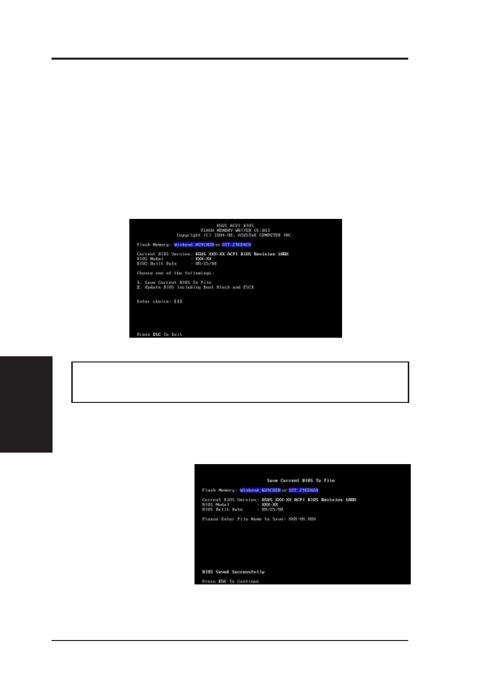 Iv. bios setup, Main menu | Asus MEB User Manual | Page 36 / 104