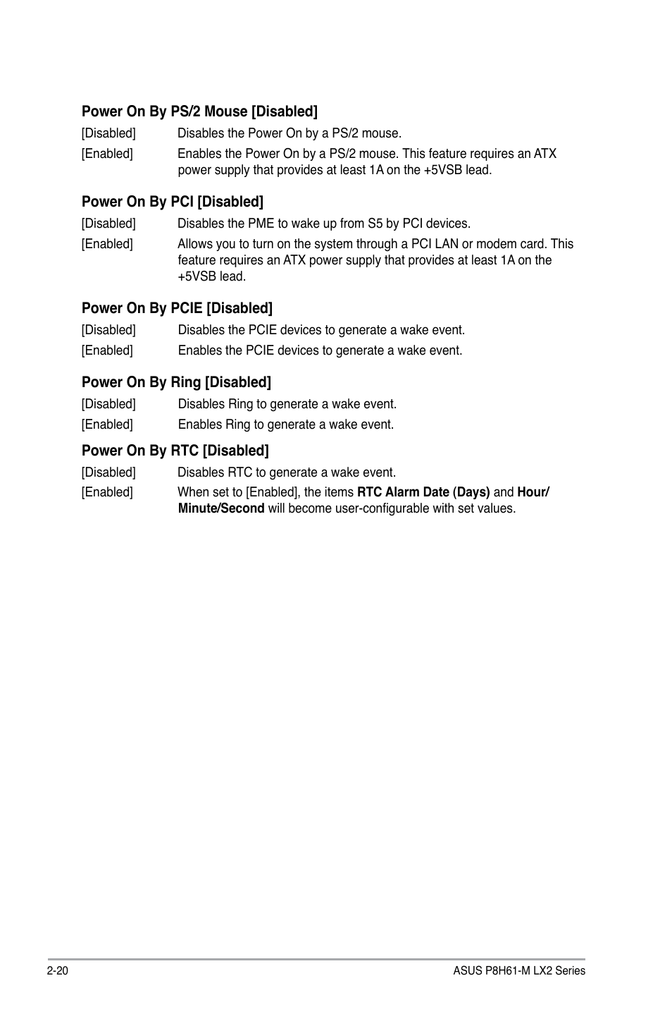 Asus P8H61-M LX2 User Manual | Page 54 / 64