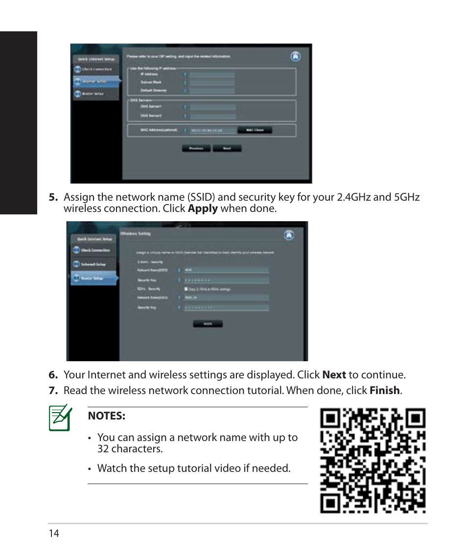 English | Asus RT-AC68U User Manual | Page 14 / 260