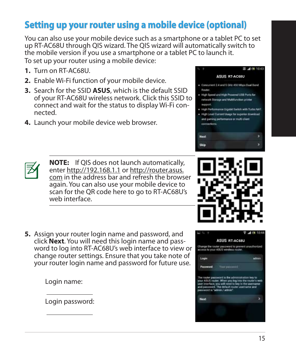 English | Asus RT-AC68U User Manual | Page 15 / 260