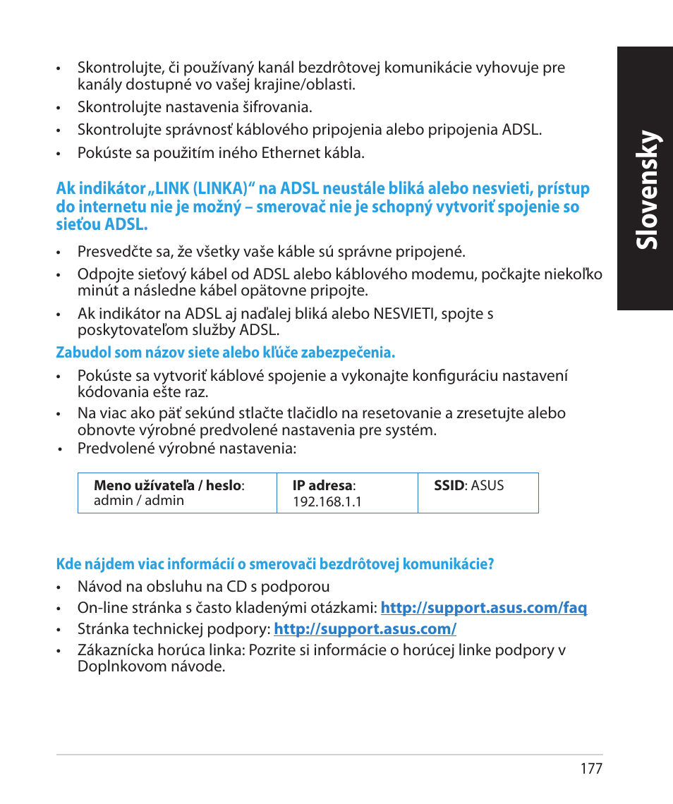 Slo vensk y slo vensk y slo vensk y | Asus RT-AC68U User Manual | Page 177 / 260