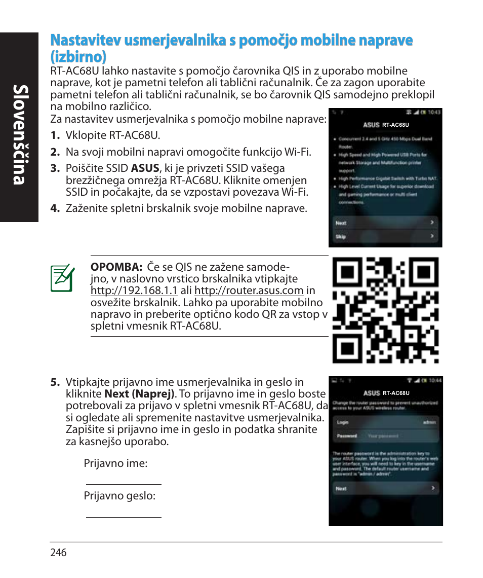 Slo venščina slo venščina | Asus RT-AC68U User Manual | Page 246 / 260