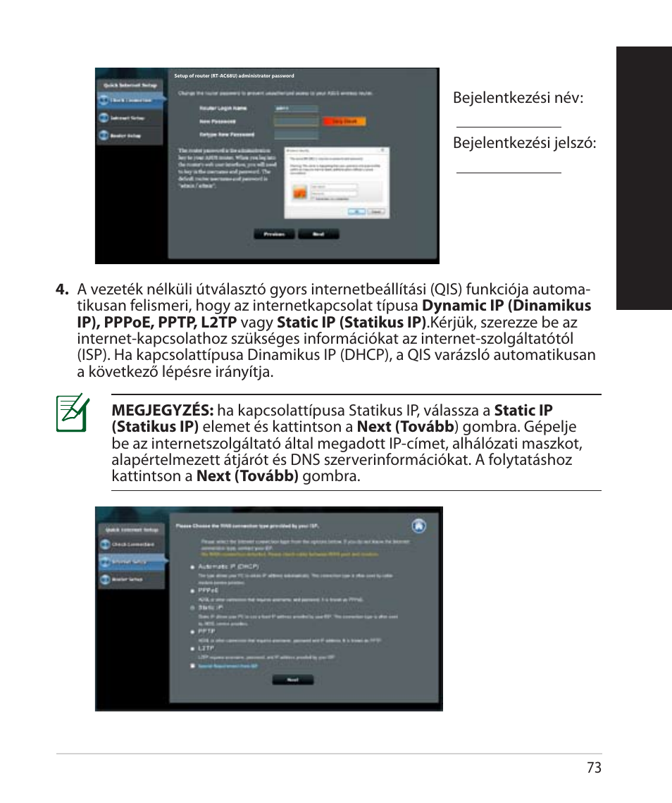 Magy ar m agy ar | Asus RT-AC68U User Manual | Page 73 / 260