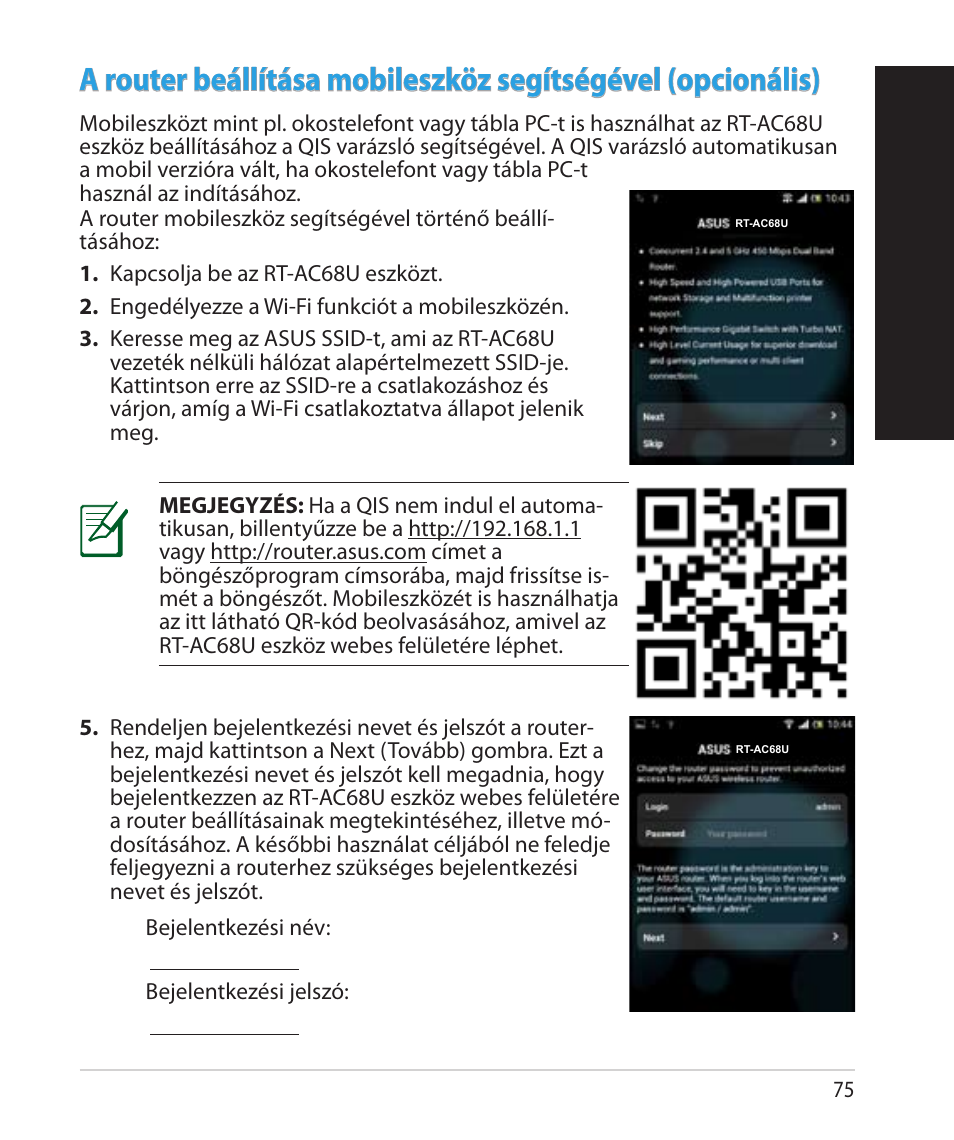 Magy ar m agy ar | Asus RT-AC68U User Manual | Page 75 / 260