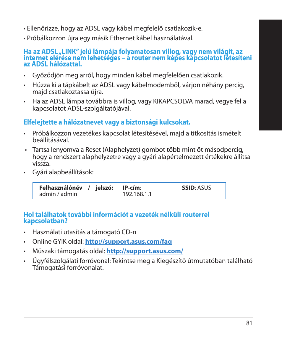 Magy ar m agy ar | Asus RT-AC68U User Manual | Page 81 / 260
