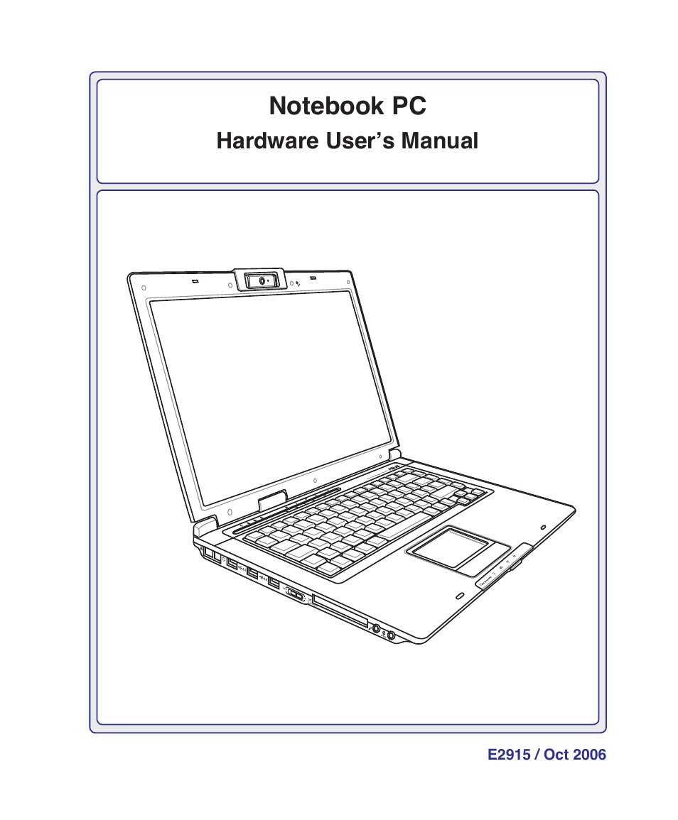 Asus F5RL User Manual | 71 pages