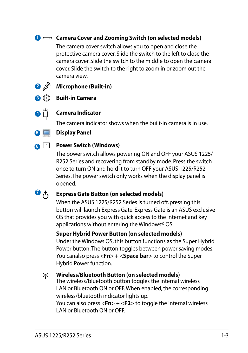 Asus Eee PC R252C User Manual | Page 11 / 62