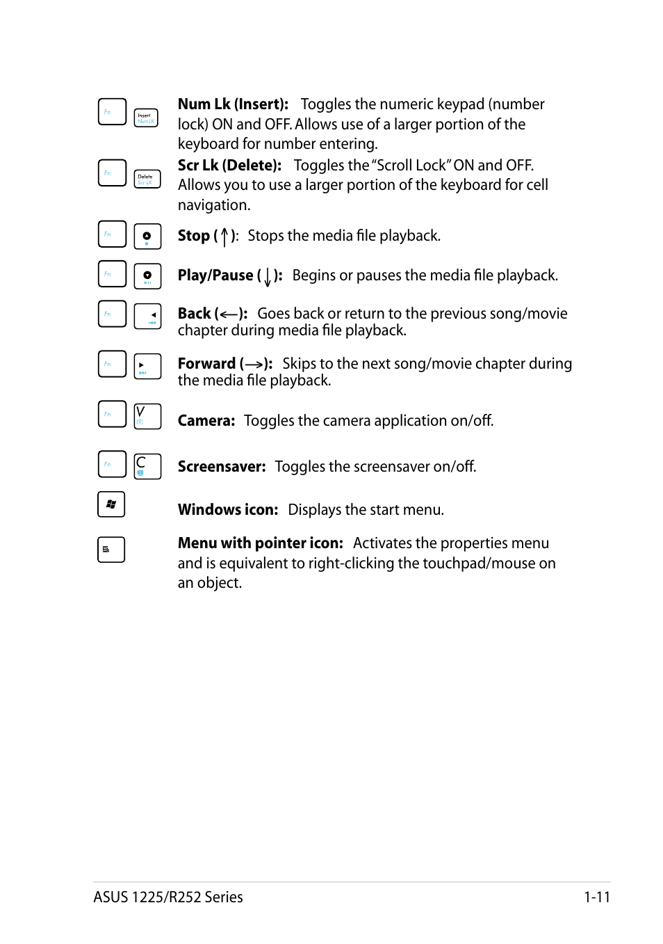 Asus Eee PC R252C User Manual | Page 19 / 62