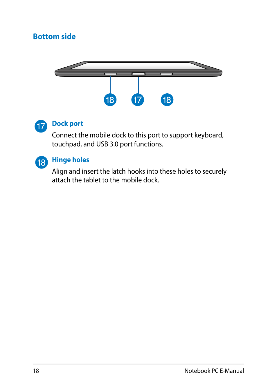Asus T100TA User Manual | Page 18 / 96