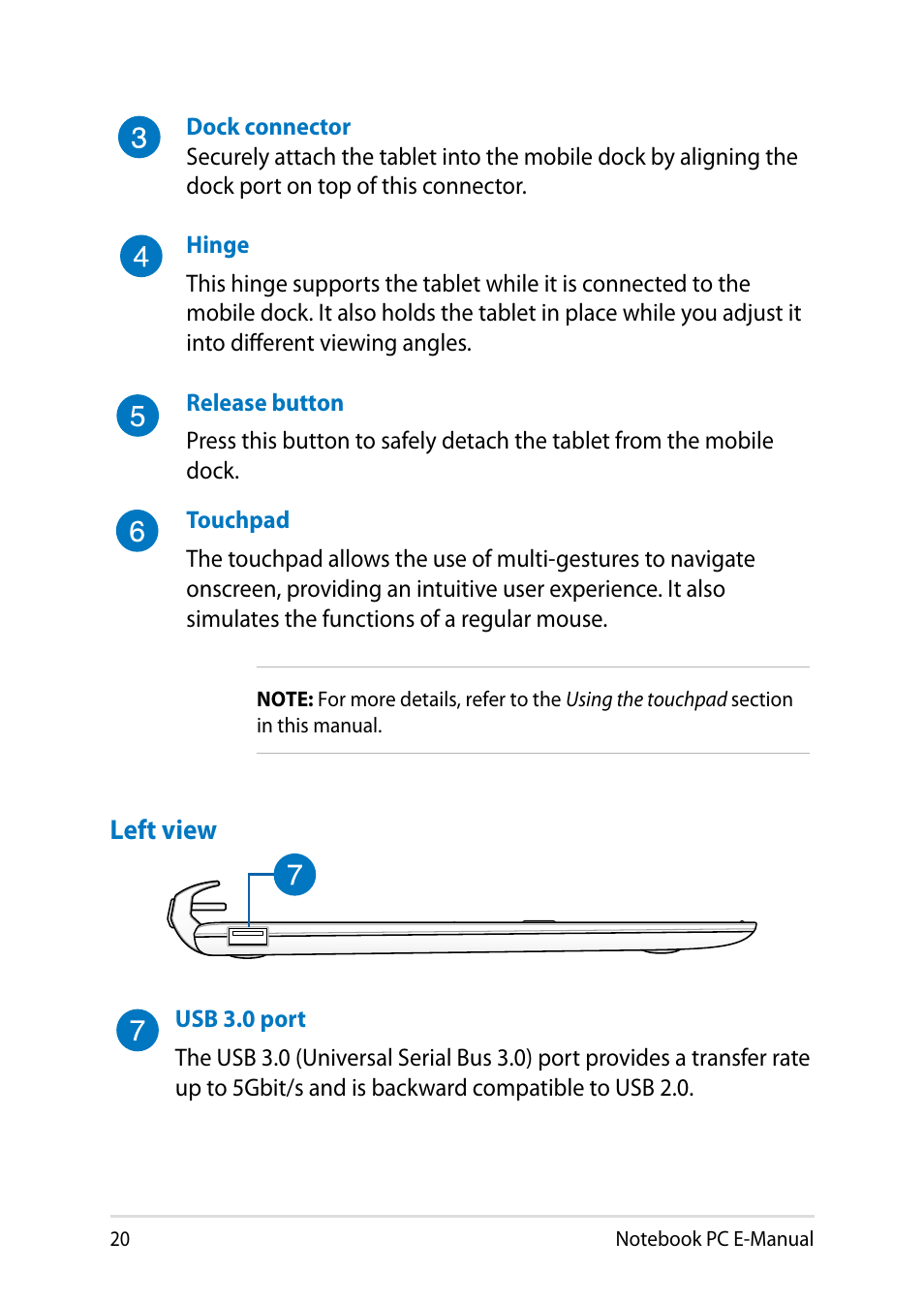 Asus T100TA User Manual | Page 20 / 96