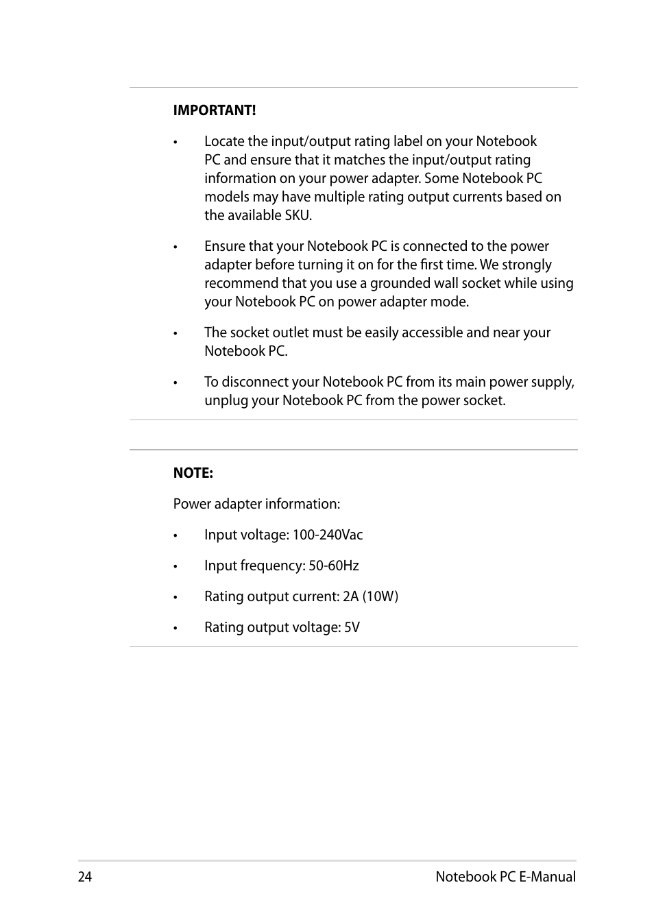 Asus T100TA User Manual | Page 24 / 96