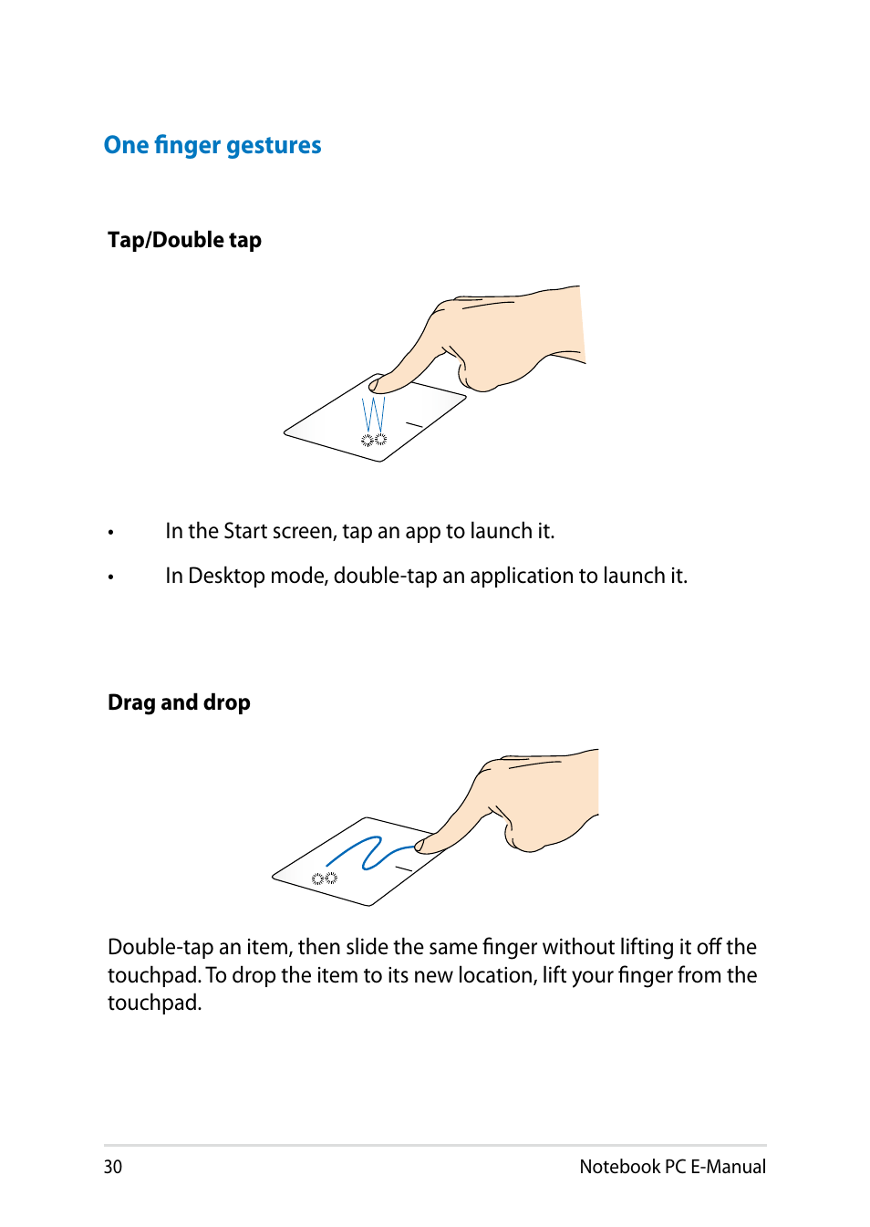 Asus T100TA User Manual | Page 30 / 96