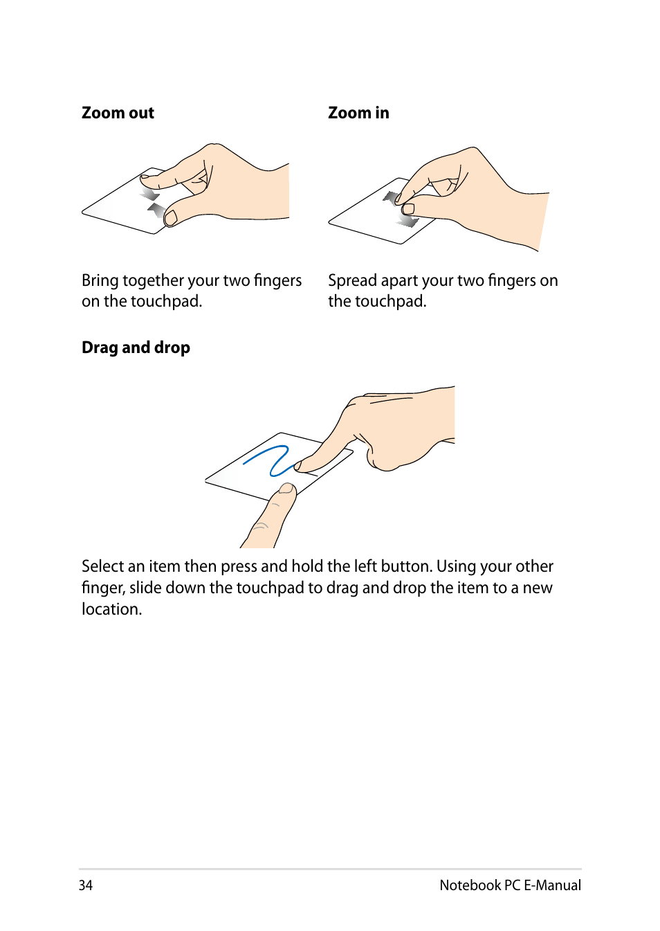 Asus T100TA User Manual | Page 34 / 96