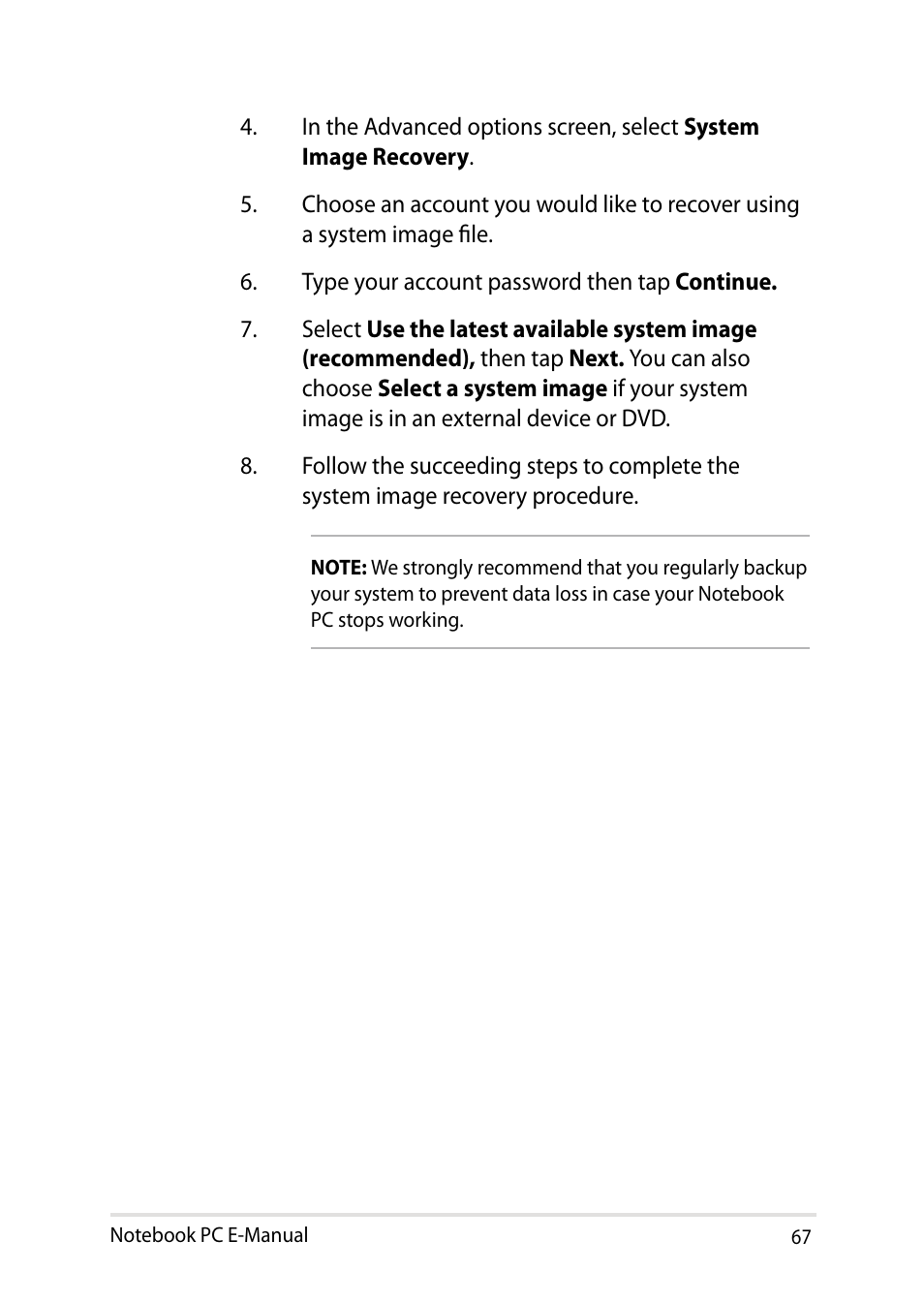 Asus T100TA User Manual | Page 67 / 96