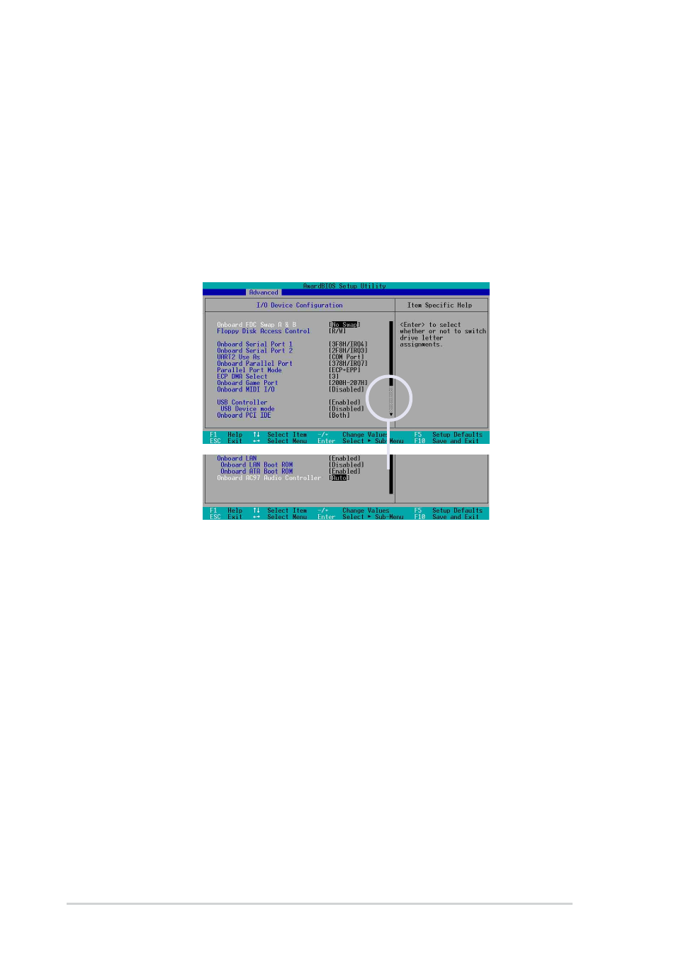 2 i/o device configuration | Asus A7V600 User Manual | Page 56 / 82