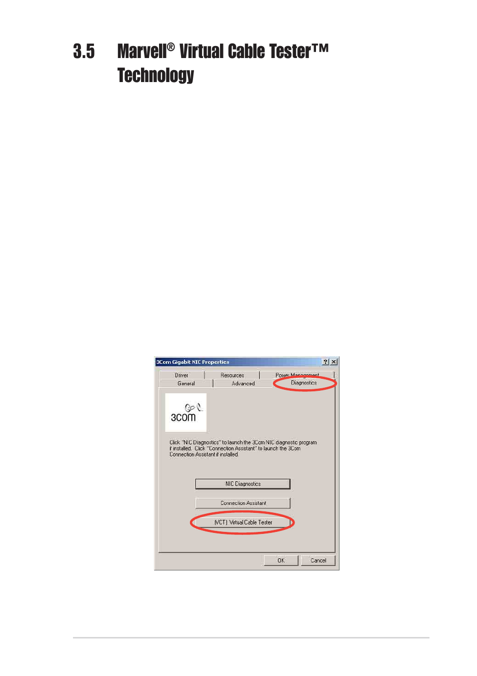 5 marvell, Virtual cable tester™ technology | Asus A7V600 User Manual | Page 81 / 82