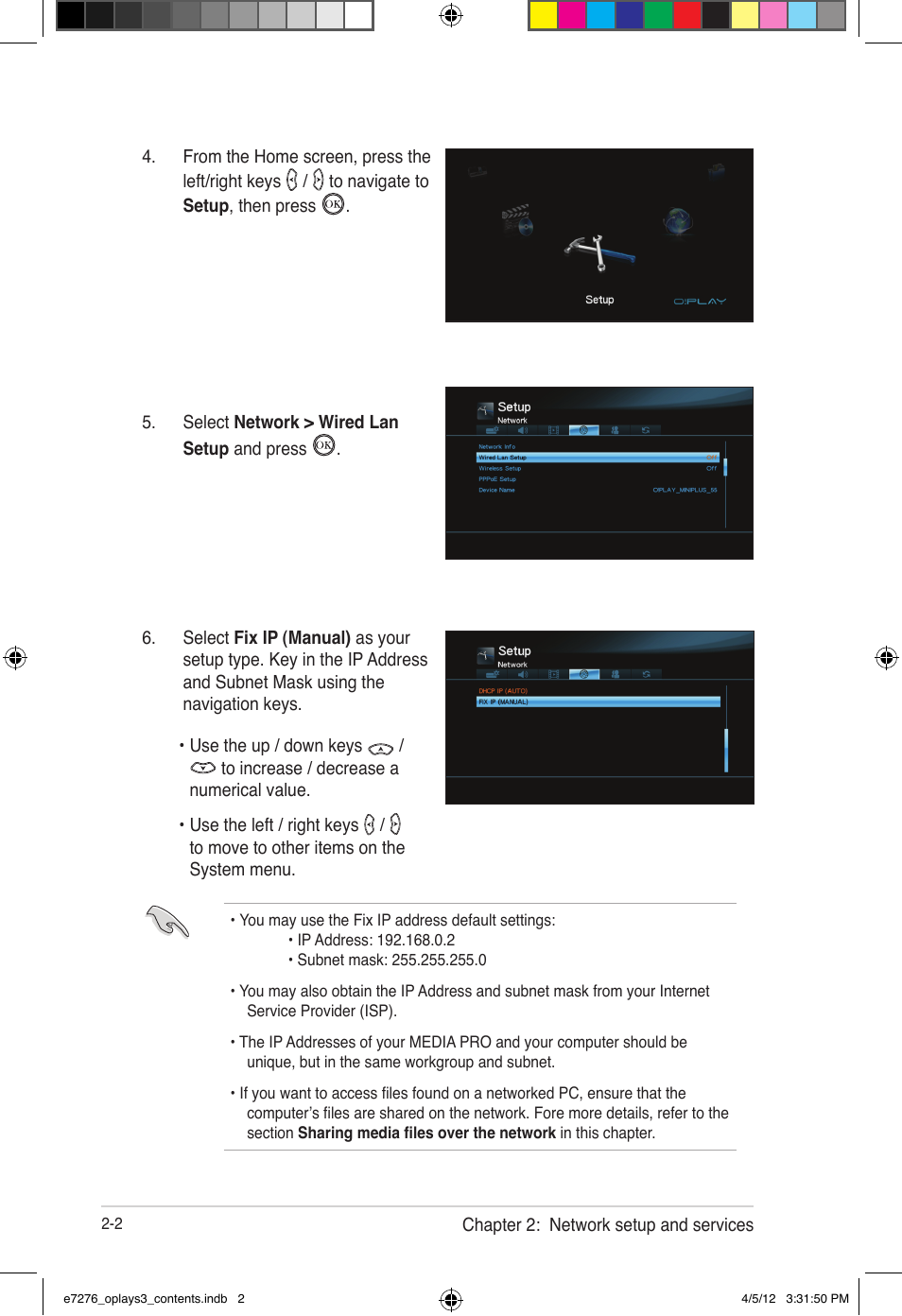 Asus O!Play Media Pro User Manual | Page 26 / 72