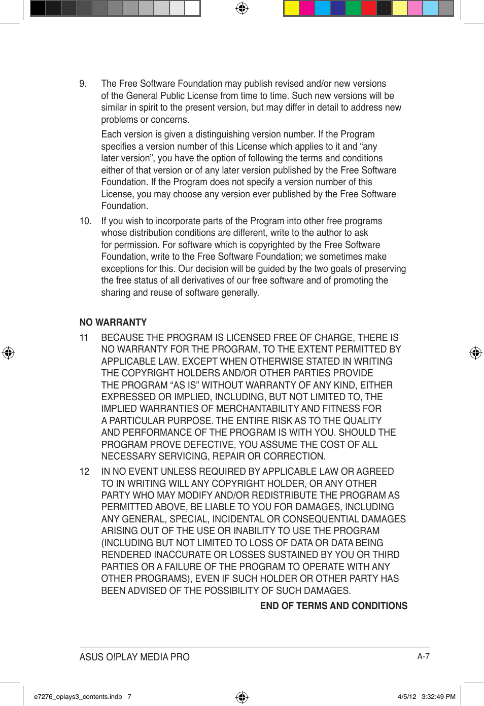 Asus O!Play Media Pro User Manual | Page 71 / 72